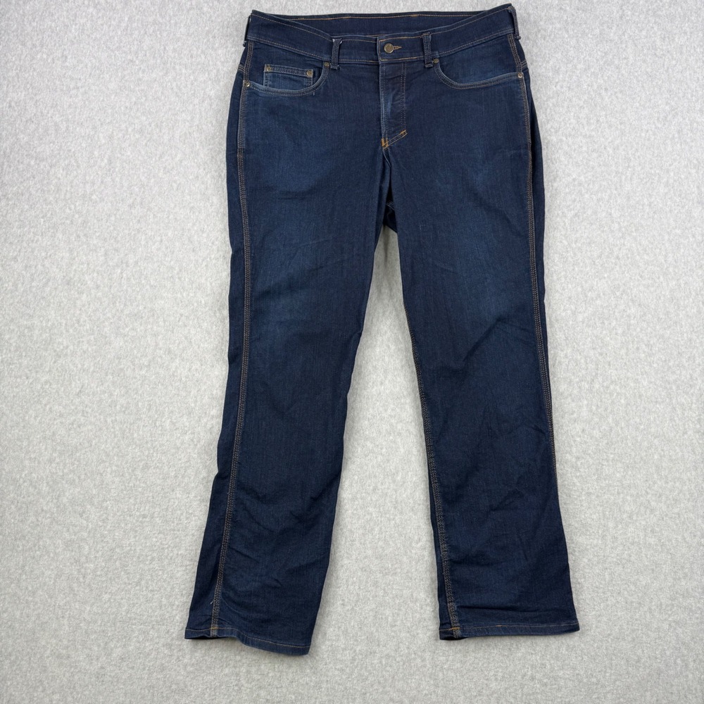 Origin Jeans Mens 36x30 Dark Wash Legit Fit Straight Delta 68 Denim Made in USA